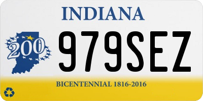 IN license plate 979SEZ