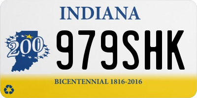 IN license plate 979SHK