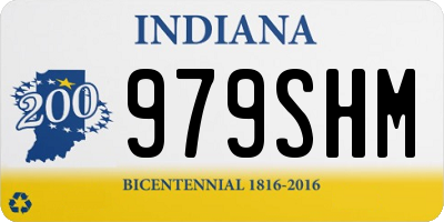 IN license plate 979SHM
