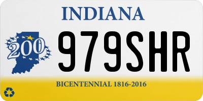 IN license plate 979SHR