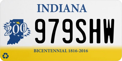 IN license plate 979SHW