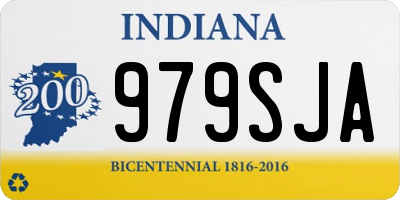 IN license plate 979SJA