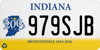 IN license plate 979SJB