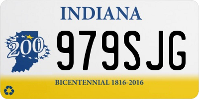 IN license plate 979SJG