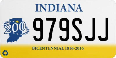 IN license plate 979SJJ