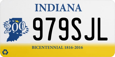 IN license plate 979SJL