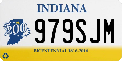 IN license plate 979SJM