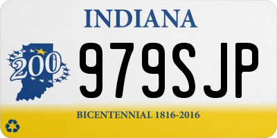 IN license plate 979SJP