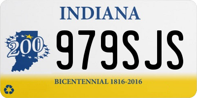 IN license plate 979SJS