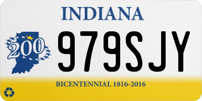 IN license plate 979SJY