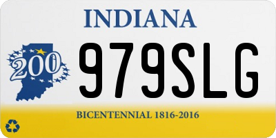 IN license plate 979SLG