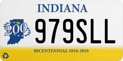 IN license plate 979SLL