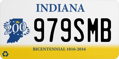 IN license plate 979SMB