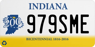 IN license plate 979SME
