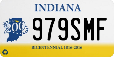 IN license plate 979SMF