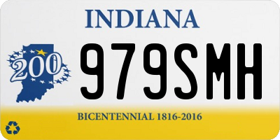 IN license plate 979SMH
