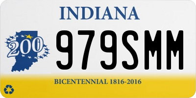 IN license plate 979SMM