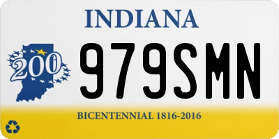 IN license plate 979SMN