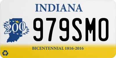 IN license plate 979SMO