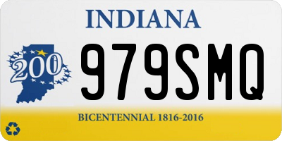 IN license plate 979SMQ