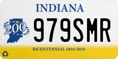 IN license plate 979SMR