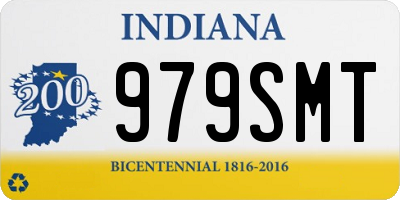 IN license plate 979SMT