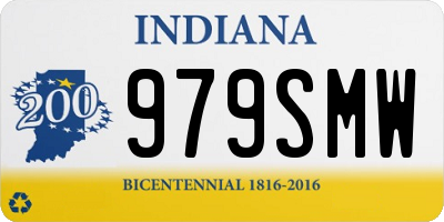 IN license plate 979SMW