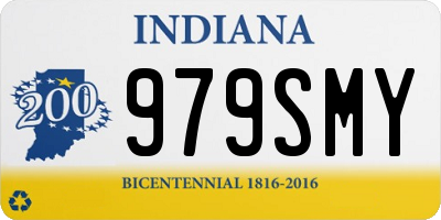 IN license plate 979SMY