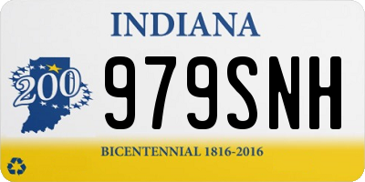 IN license plate 979SNH
