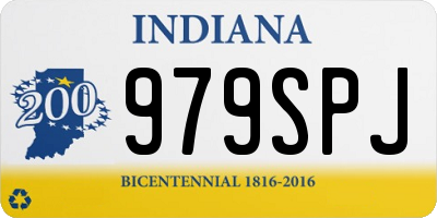 IN license plate 979SPJ