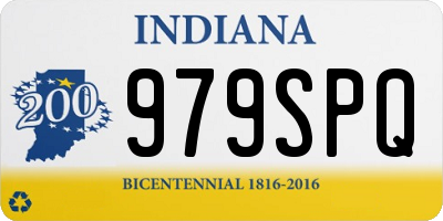 IN license plate 979SPQ