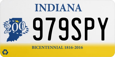 IN license plate 979SPY