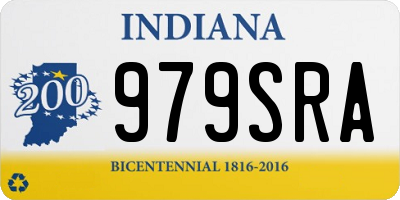 IN license plate 979SRA