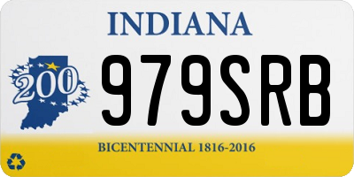 IN license plate 979SRB