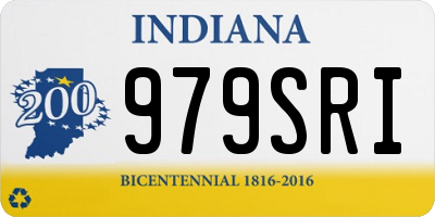 IN license plate 979SRI