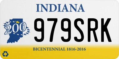 IN license plate 979SRK