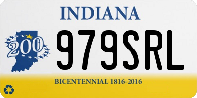 IN license plate 979SRL