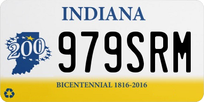 IN license plate 979SRM