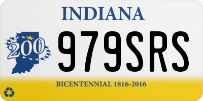 IN license plate 979SRS