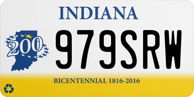 IN license plate 979SRW