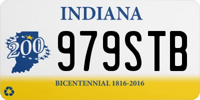 IN license plate 979STB