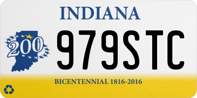 IN license plate 979STC