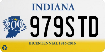 IN license plate 979STD