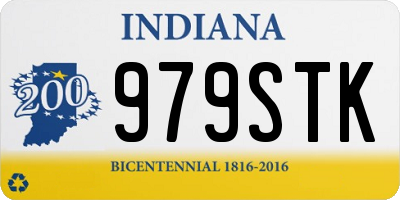 IN license plate 979STK