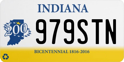 IN license plate 979STN