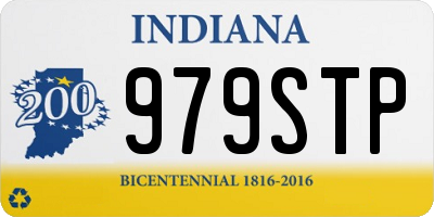 IN license plate 979STP