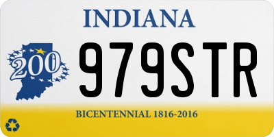 IN license plate 979STR