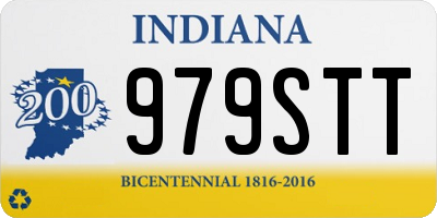 IN license plate 979STT