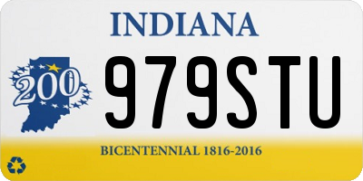 IN license plate 979STU