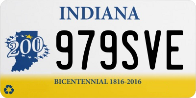 IN license plate 979SVE